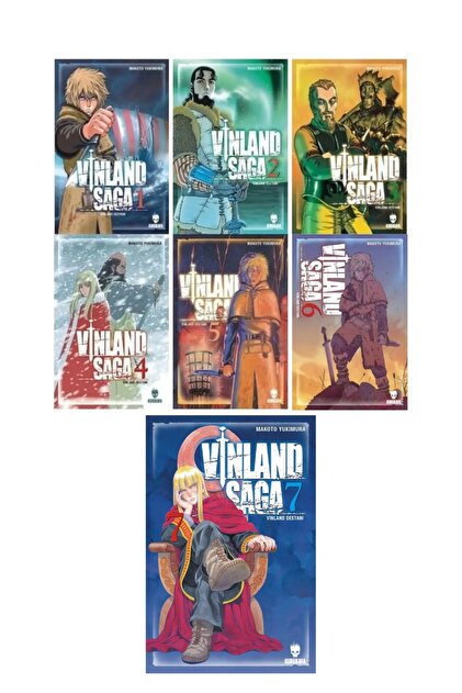 Kurukafa Yayınları Vinland Saga 1-2-3-4-5-6-7 Manga Seti / Vinland