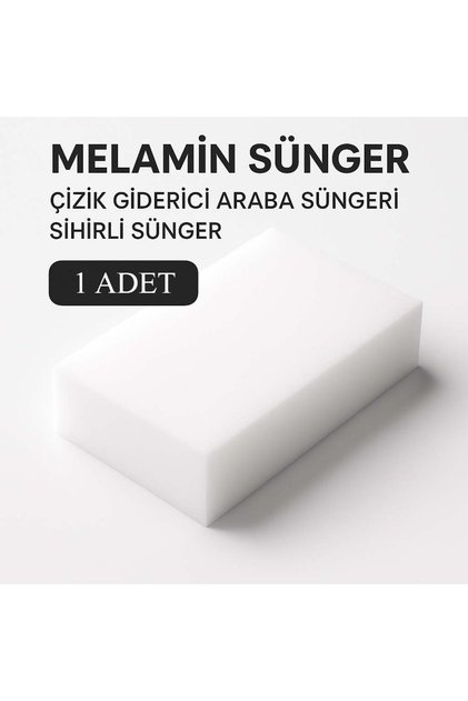 1 Adet Sihirli Sünger, Torpido Süngeri, Ayakkabı Süngeri, Melamin Sünger, Yazı Silen Duvar Süngeri