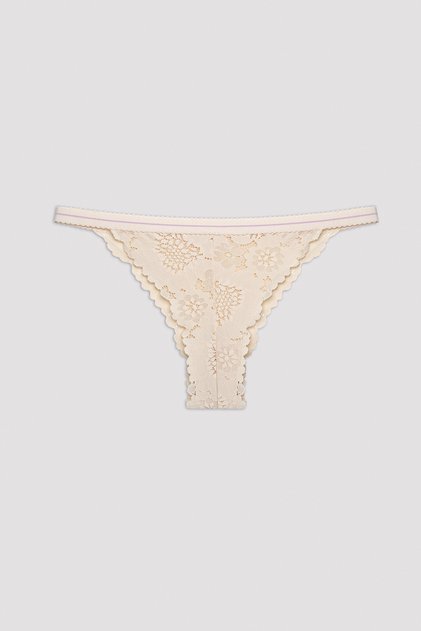 Gloria Beige Brazilian Panties