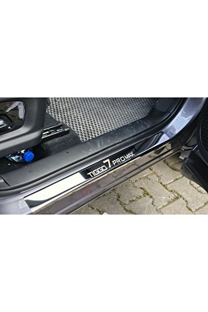 ANDOTOAKSESUAR Chery Tiggo 7 ProMax Krom Lazer Kapı Eşiği