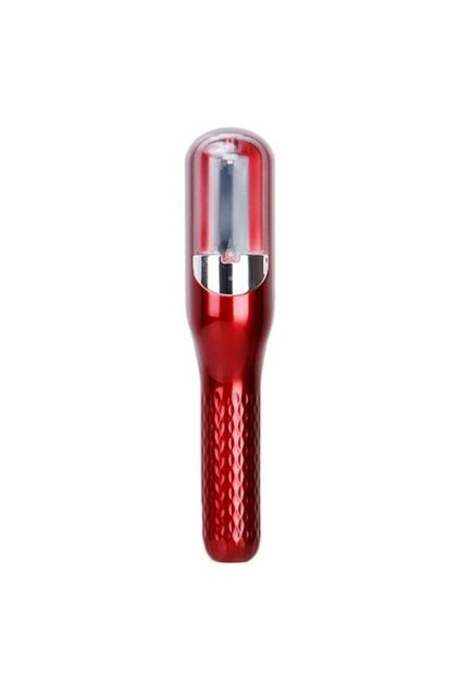 Dispozitiv de reparare a vârfurilor despicate, Flippy, îndreptare păr, ABS+PC, baterie de 500 mAh, 24,8 x 5,3 x 5 cm, roșu