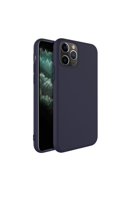 Προστατευτική θήκη συμβατή με Apple iPhone 13 Mini Matte TPU Σκούρο μπλε
