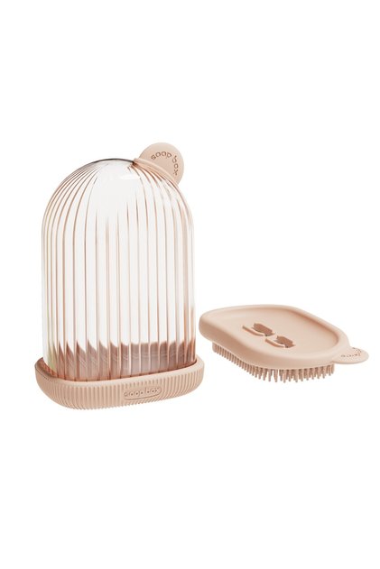 Sapuniera de Calatorie, Flippy, Suport pentru Sapun cu Scurgere a Apei, 12.6x6.1x8.4cm, Roz