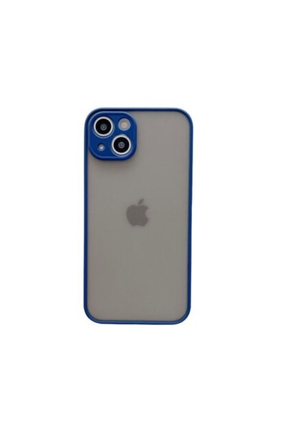 Carcasă de protecție compatibilă cu Apple iPhone 13 Mini Phantom TPU albastră