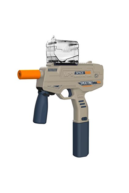 Ηλεκτρικό Πολυβόλο, Φλίπι, Με Μπάλες Τζελ, MP9, Βολή Σε Σειρά, +6 Ετών, 5000 Μπάλες, 40.1x31.6 εκ., Κρεμ