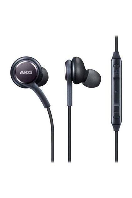 S8 Plus Wired In-Ear Earphones Black