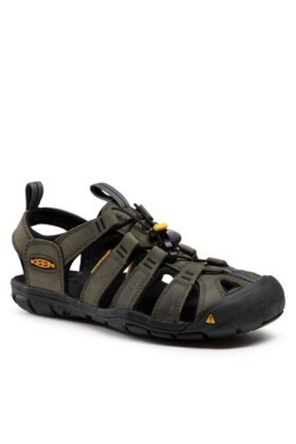 Clearwater Cnx Leather - Sandale din piele pentru bărbați - maro