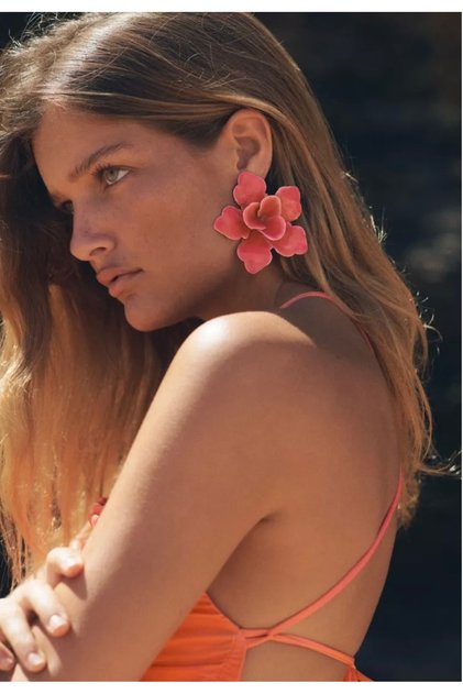 Zra Brand Muenli Flower Earrings