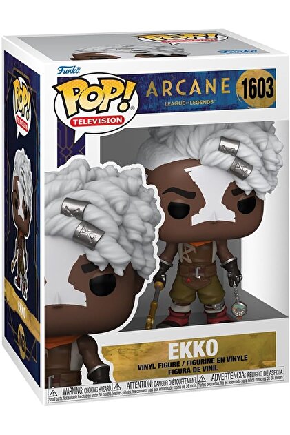 funko pop エレクトロ Genel Markalar POP! Arcane: League of Legends, Ekko Figürü, 9,5 cm