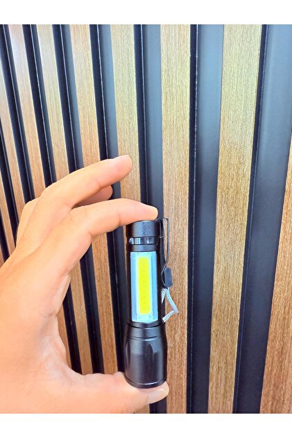 powerdex Şarjlı Metal Yağmur Suyu Geçirmez Xpe Cob Led'li El