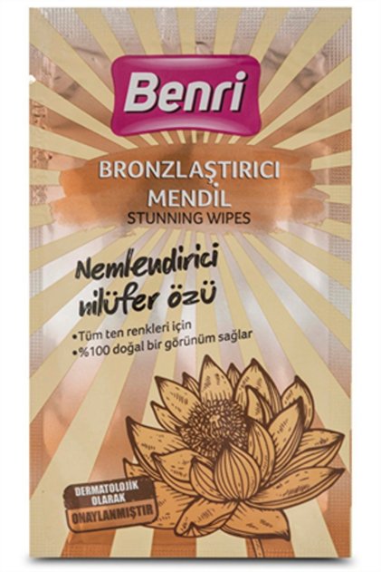 Tanning Wipes – Natural and Even Tan with Practical Application, Disposable