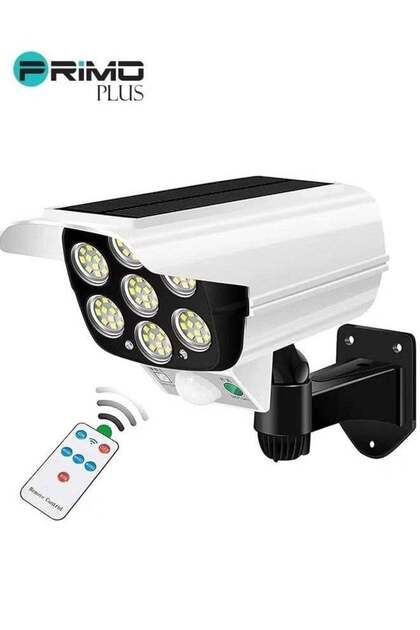 Solar waterproof wireless flood light with remote control security