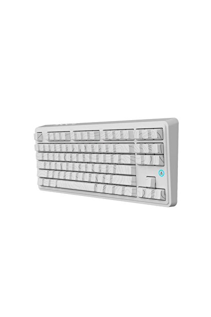 Ajazz AK870 Plus 3 Bağlantı Modlu Mekanik Klavye RGB- Avocado