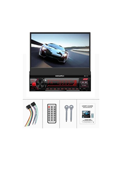 Megavox Mgx-181 4x60w 7inç Indash Oto Teyp Mirrorlink/ Mp5/usb/sd