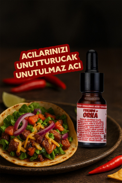 FRIENDS OF ORKA 1m Scoville Challenge Acı Biber Sosu – 5ml
