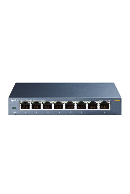TP-LINK Tl-sg108 8 Port 10/100/1000 Çelik Gbit Switch Fiyatı