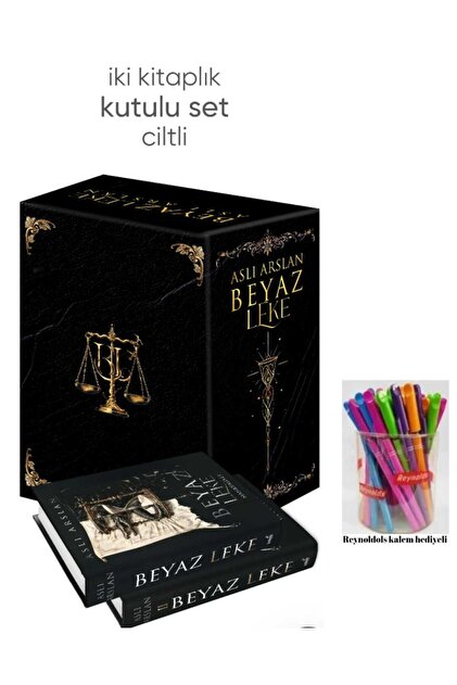 Ephesus Yayınları 2 Kitap Ciltli Set Beyaz Leke 2(Özgürlük) Gökçen