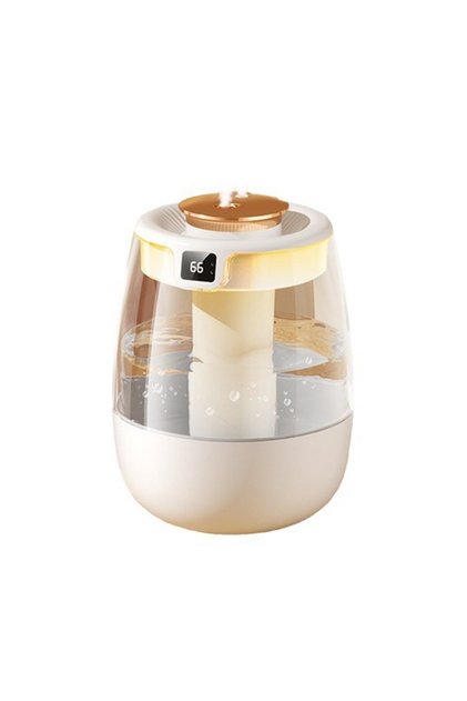 White 1.3L Air Humidifier Double Spray Port Cool Mist Maker Fragrance Diffuser Home Office Essential
