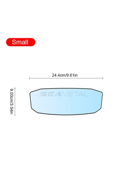 small Wide Angle Convex Rearview Mirror Anti Glare Car Interior Rear View Baby Child Seat Watch Sun