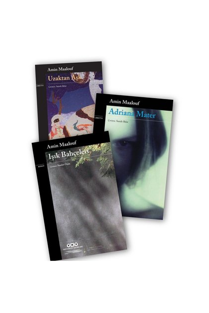 Uzaktan Aşk - Adriana Mater - Işık Bahçeleri Amin Maalouf 3-Book Set