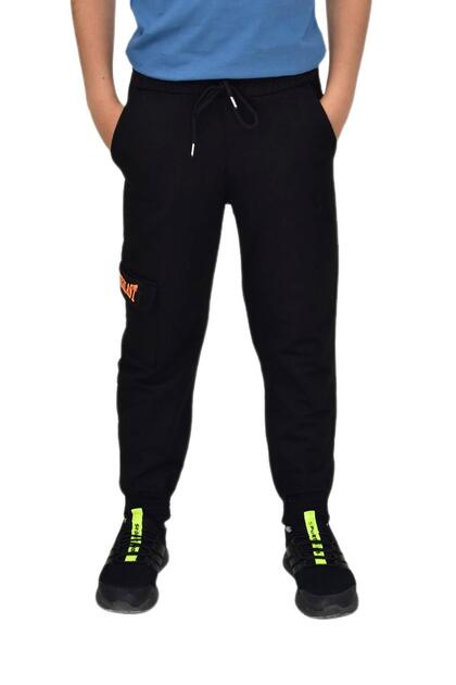 Pantaloni de trening pentru băiat cu un singur buzunar cargo BGL-ST04630
