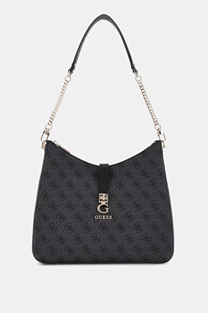 Guess ZAMIRA HOBO SHOULDER Kadın Antrasit Omuz Çantası HWSG9629020