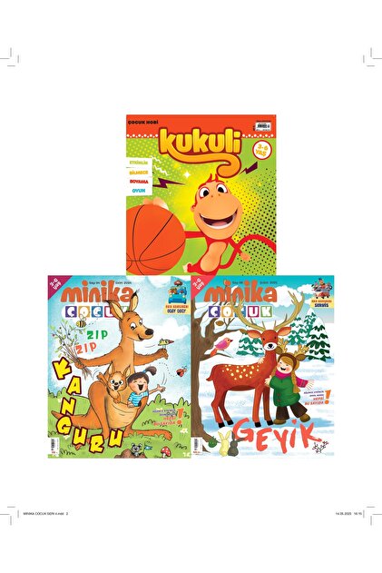Turkuvaz Dergi MİNİKA ÇOCUK SERİ 3- - Fiyatı, Yorumları