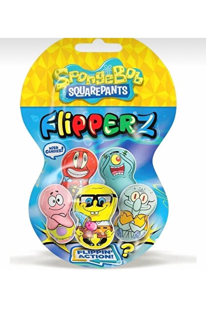 DERİNGRUP Unibon Flipperz Sponge Bob Hacıyatmaz Figures 1 Piece