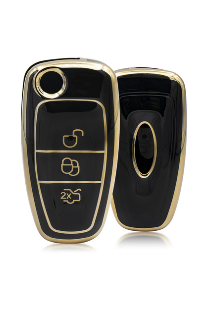 Focus C-Max Mondeo 3 Button Switchblade Nano Switch Case - Black