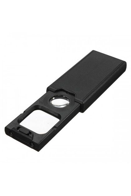 No.9582 Non-Real Money Control Magnifier with Purple Light (4.5X 5X Dual Lenses)