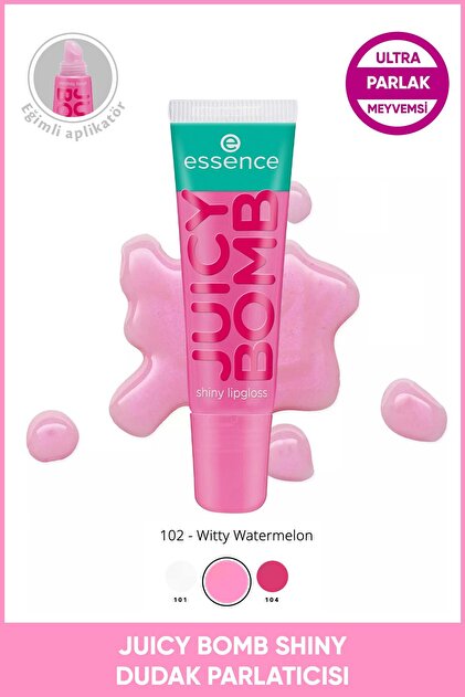 Essence JUICY BOMB Dudak Parlatıcısı No: 102 - Fiyatı, Yorumları