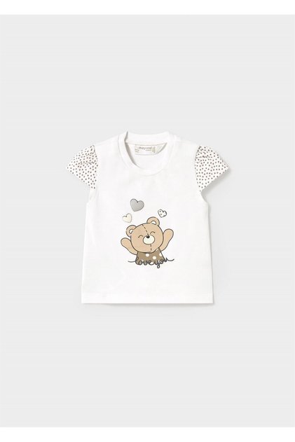 Baby Girl T-Shirt White 1070