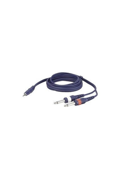 Cablu Jack mic la 2 Jack mare 3m DAP Audio FL313