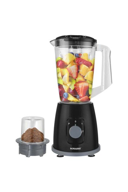 2 In 1 Blender With 2 Speed Settings and Pulse - Spice Grinding, Smoothie Making, And Juicing 600 Watts
