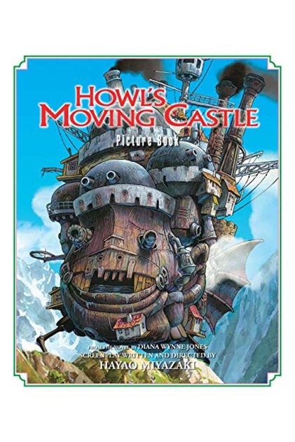Howls Moving Castle كتاب مصور Hc