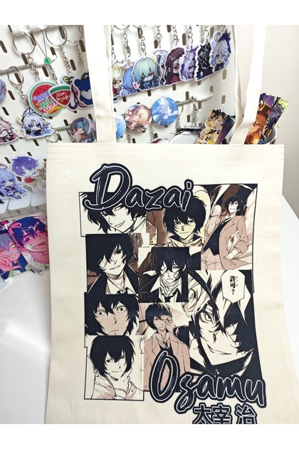 حقيبة قماش Bungou Stray Dogs Dazai / حقيبة قماش (قطعة واحدة)