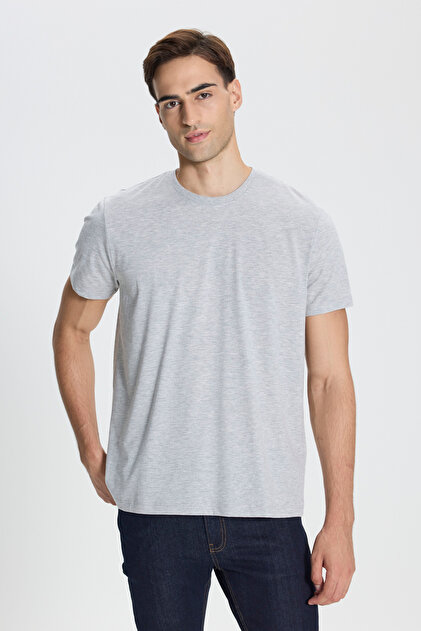 服/ファッション K18 12T 10g40cm AC&Co / Altınyıldız Classics Pamuklu Slim Fit Dar Kesim Bisiklet