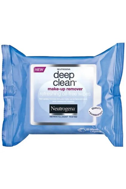NEUTROGENA DEEP CLEANSING MAKE-UP REMOVR WIPES 25S