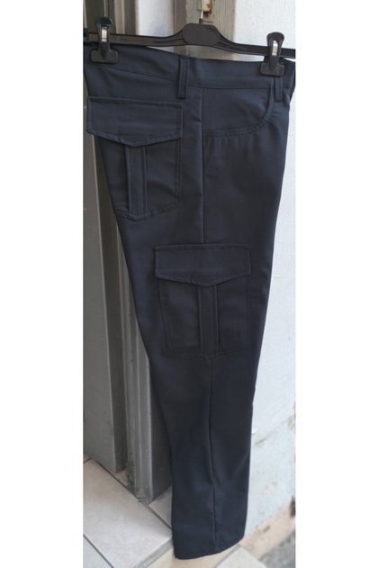 Pantaloni tactici flexibili Cargo afumati de mărime mare Ripsstop