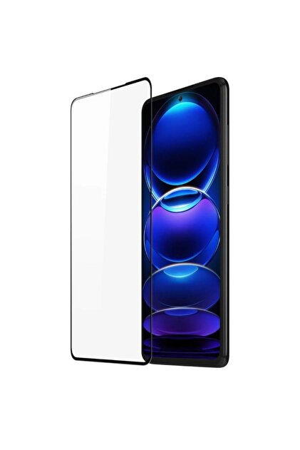 Μεμβράνη από σκληρυμένο γυαλί συμβατή με Xiaomi Redmi Note 12 4G Full Glue Black