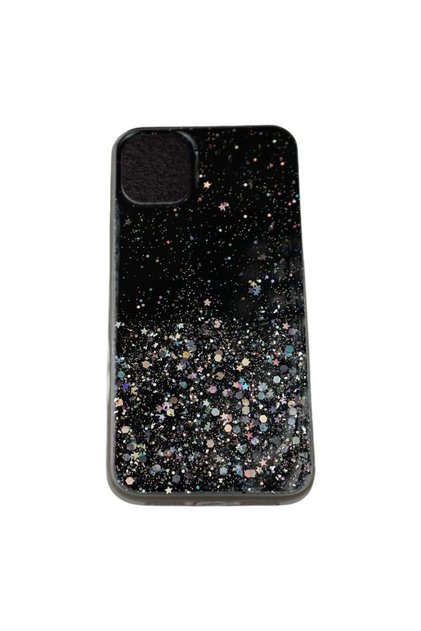 Θήκη προστασίας για Apple iPhone X/XS Luxury Glitter με αστεράκια, μαύρη