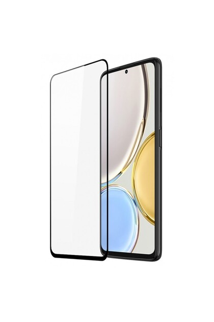 Закалено стъклено фолио, съвместимо с Xiaomi Redmi 10 4G, пълно лепило, черно