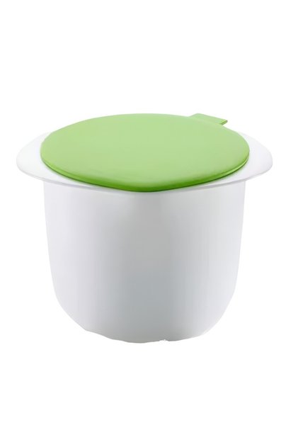 Recipient pentru Preparat Branza, Flippy, Capac de Silicon, 17x14.5x12.8 cm, Alb