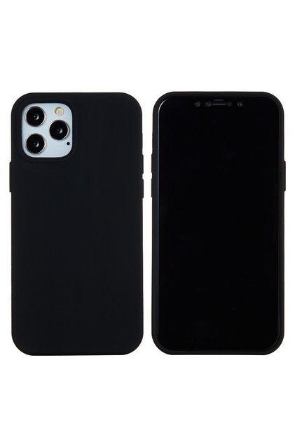 Προστατευτική θήκη συμβατή με Apple iPhone 7/8/SE 2020, μαύρη θήκη υγρής σιλικόνης