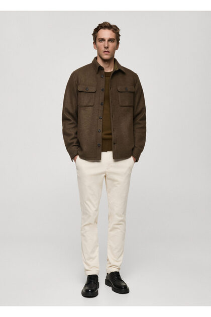 Natural Men's Trousers 77067913