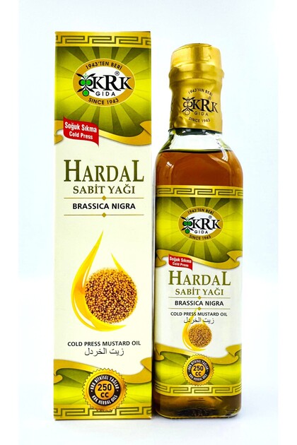 زيت الخردل 250 سي سي KRK FOOD