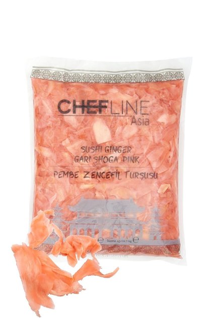 Pink Gari Shoga (Zencefil Turşusu) 1,5 Kg