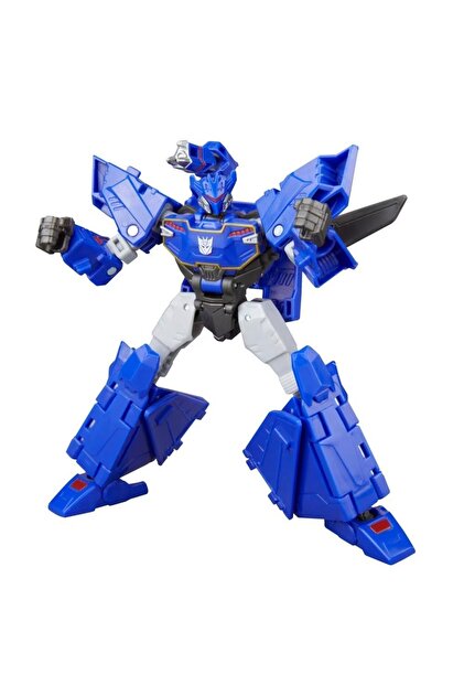 transformers EarthSpark Soundwave Deluxe Figür – 2'si 1 Arada Jet