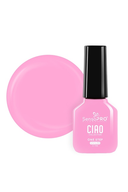 Полуперманентен лак за нокти One Step SensoPRO Milano, колекция CIAO - Fairy Blush 7 мл