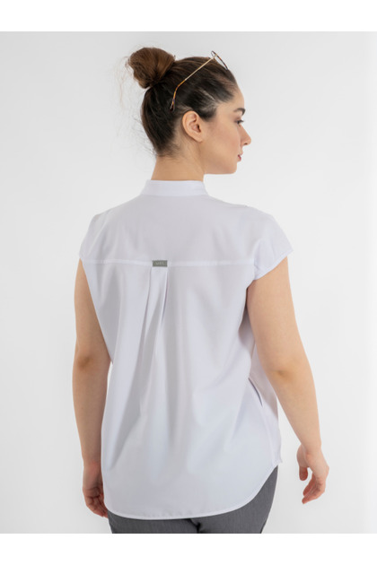 Elegante VITA Kadın Scrubs Üst Medikal Forma